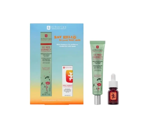 Coffret 2 Produits Erborian CC Red Correct 45ml