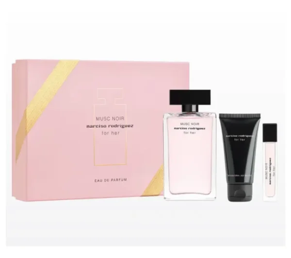 Narciso Rodriguez For Her Musc Noir Eau De Parfum Vaporisateur 100ml Christmas Set