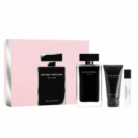Narciso Rodriguez For Her Eau De Toilette Spray 100ml Coffret 3 Produits