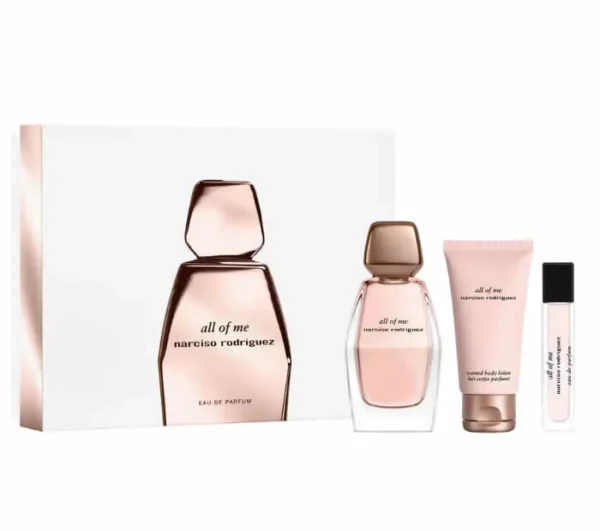 Narciso Rodriguez All Of Me Eau De Parfum Spray 90ml Coffret 3 Produits