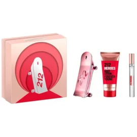 Carolina Herrera 212 Heroes Eau De Parfum Vaporisateur 80ml Christmas Coffret