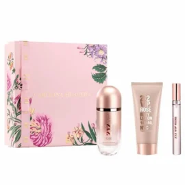 Carolina Herrera 212 Vip Rose Eau De Parfum Vaporisateur 80ml Coffret 3 Produits