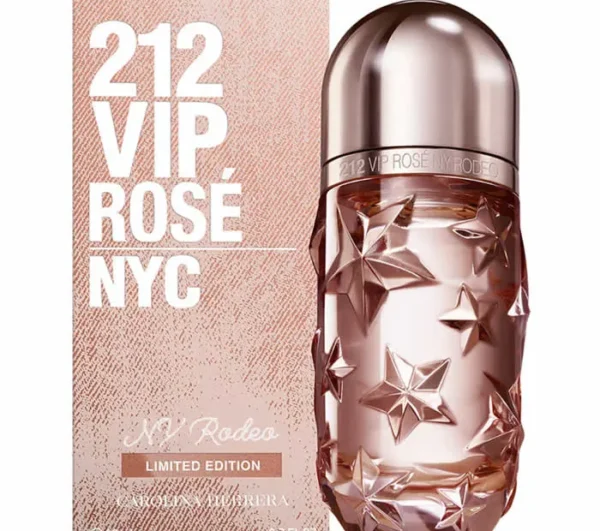 Carolina Herrera 212 Vip Rosé Ny Rodeo Eau De Parfum Vaporisateur 100ml Limited Edition