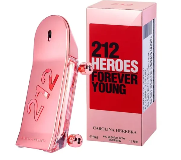 Carolina Herrera 212 Heroes For Her Eau De Parfum Vaporisateur 50ml