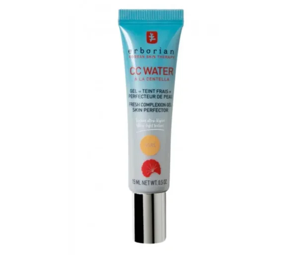 Erborian Cc Water A La Centella Golden Skin Perfecting Gel 15ml
